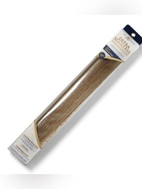 NWT Remy Clip-in Real Hair Extensions Dark Blonde Frost 18” Never Opened/Used